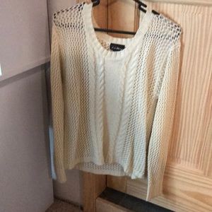 Cream sweater